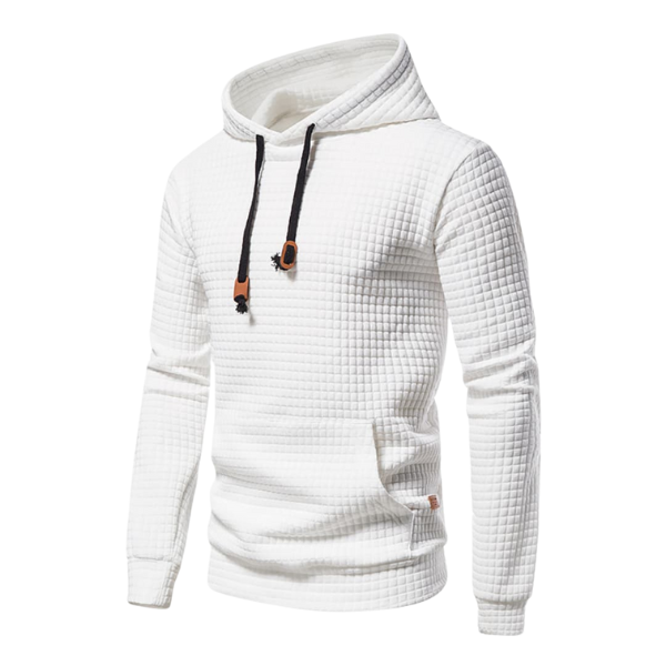 Alaric - Men's Waffle Knit Shawl Collar Sweater