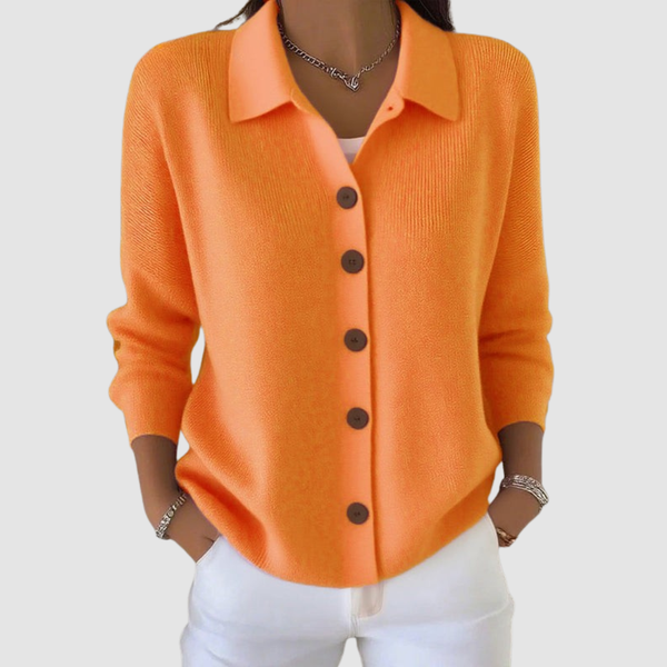 Anouk - Women's Knit Button Up Cardigan