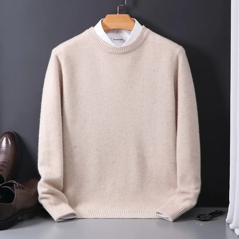 Auberon - Men's Knit Crew Neck Sweater