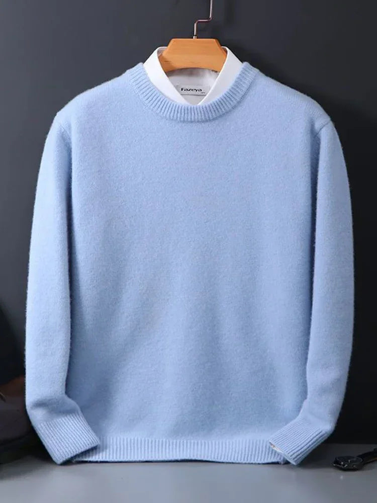 Auberon - Men's Knit Crew Neck Sweater