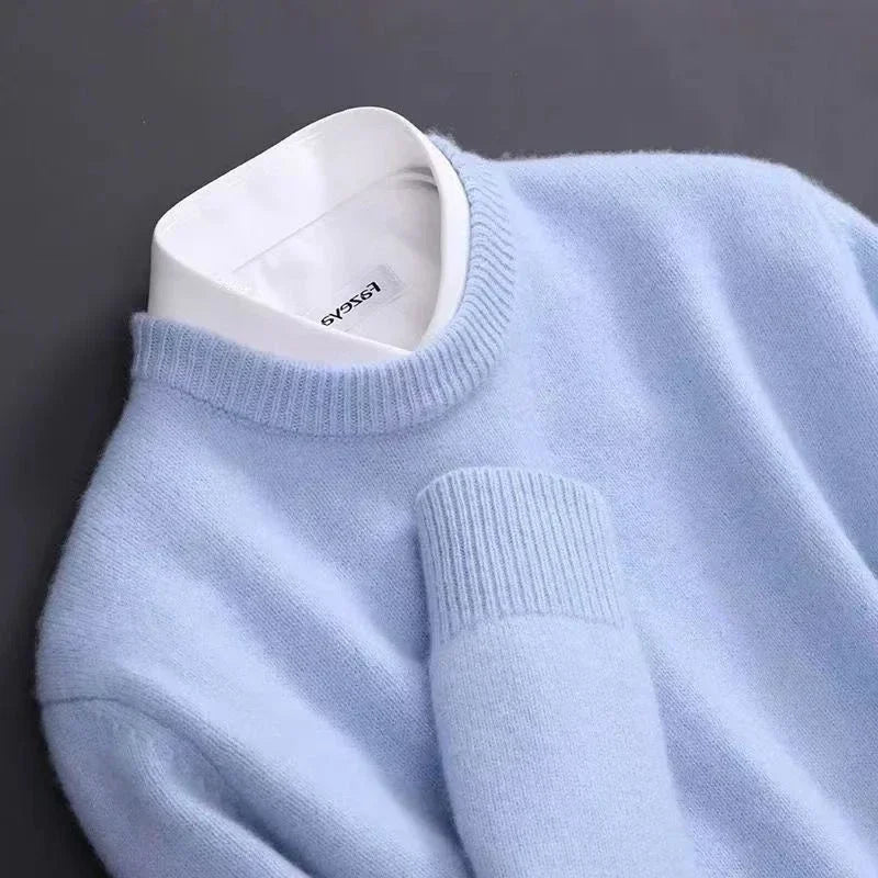Auberon - Men's Knit Crew Neck Sweater