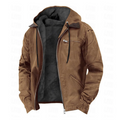 Bastian - Men's Hooded Zip Up Jacket