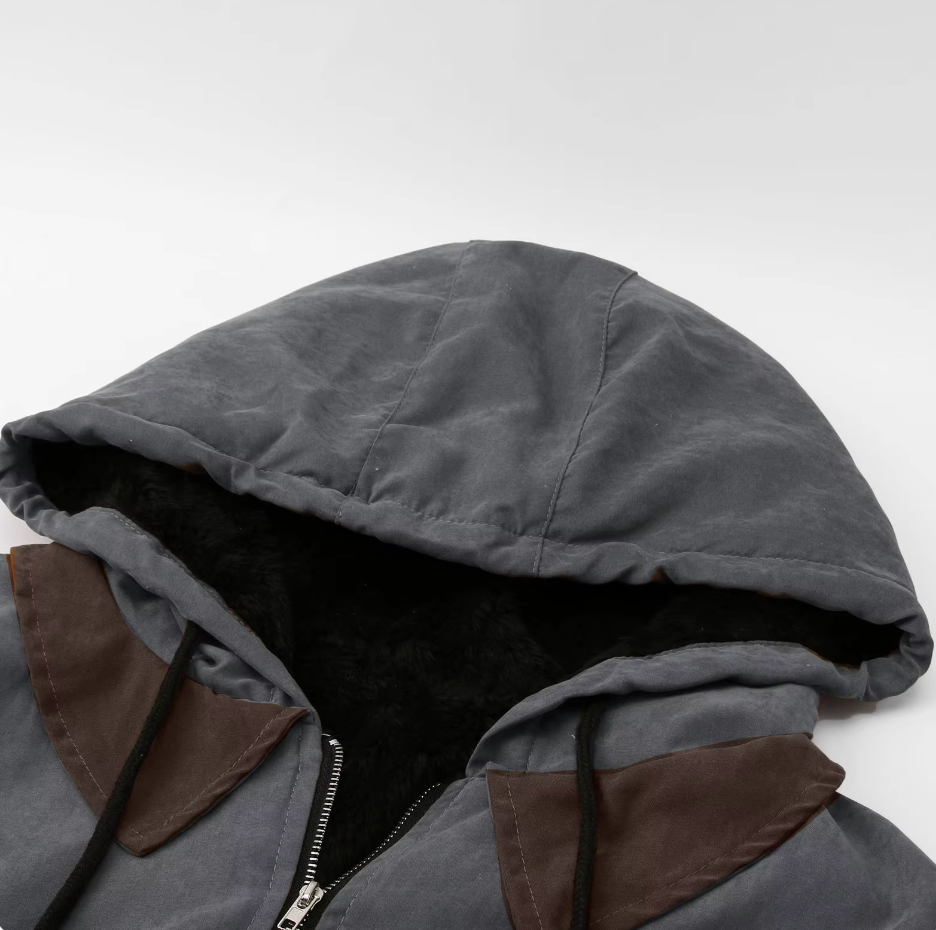 Bastian - Men's Hooded Zip Up Jacket