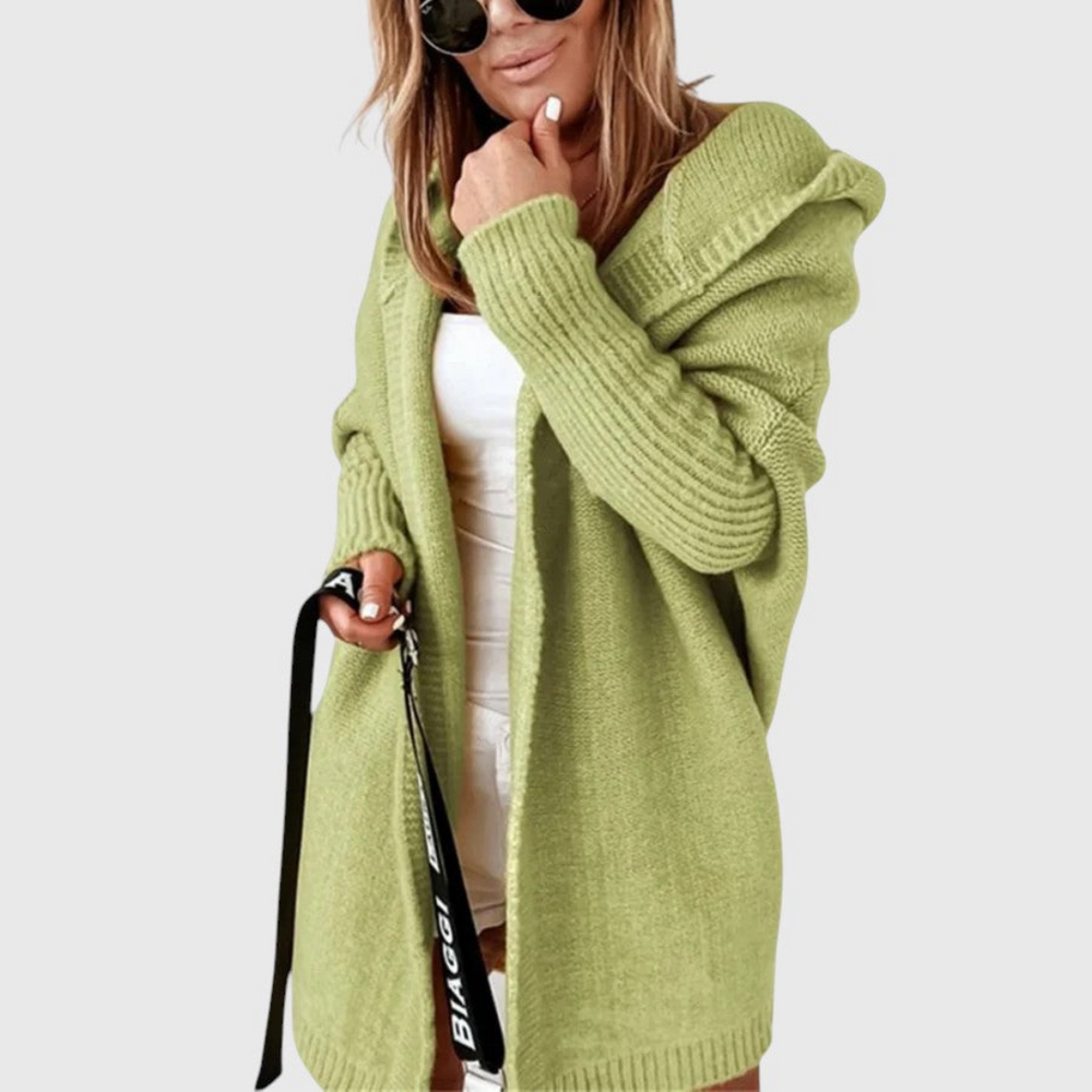 Beatrix - Women's Oversized Hooded Cardigan