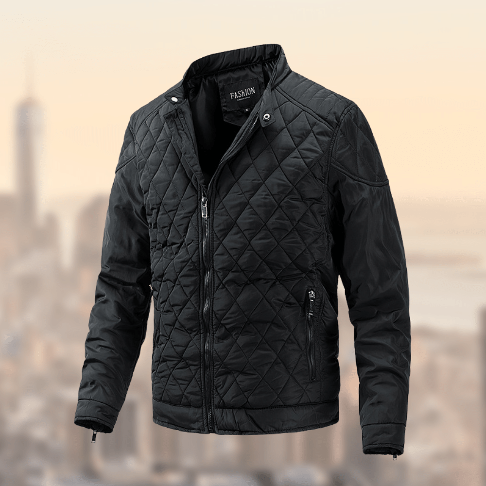 Benedict - Men's Quilted Zip Up Puffer Jacket