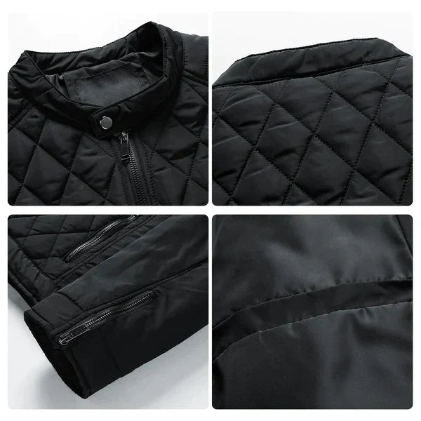 Benedict - Men's Quilted Zip Up Puffer Jacket