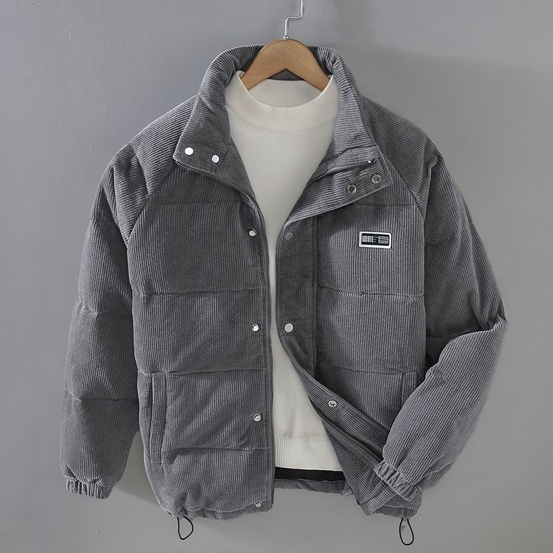 Blaise - Men's Corduroy Stand Collar Jacket
