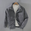 Blaise - Men's Corduroy Stand Collar Jacket