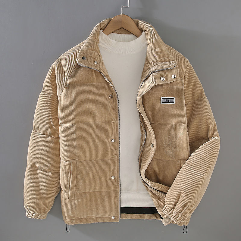 Blaise - Men's Corduroy Stand Collar Jacket