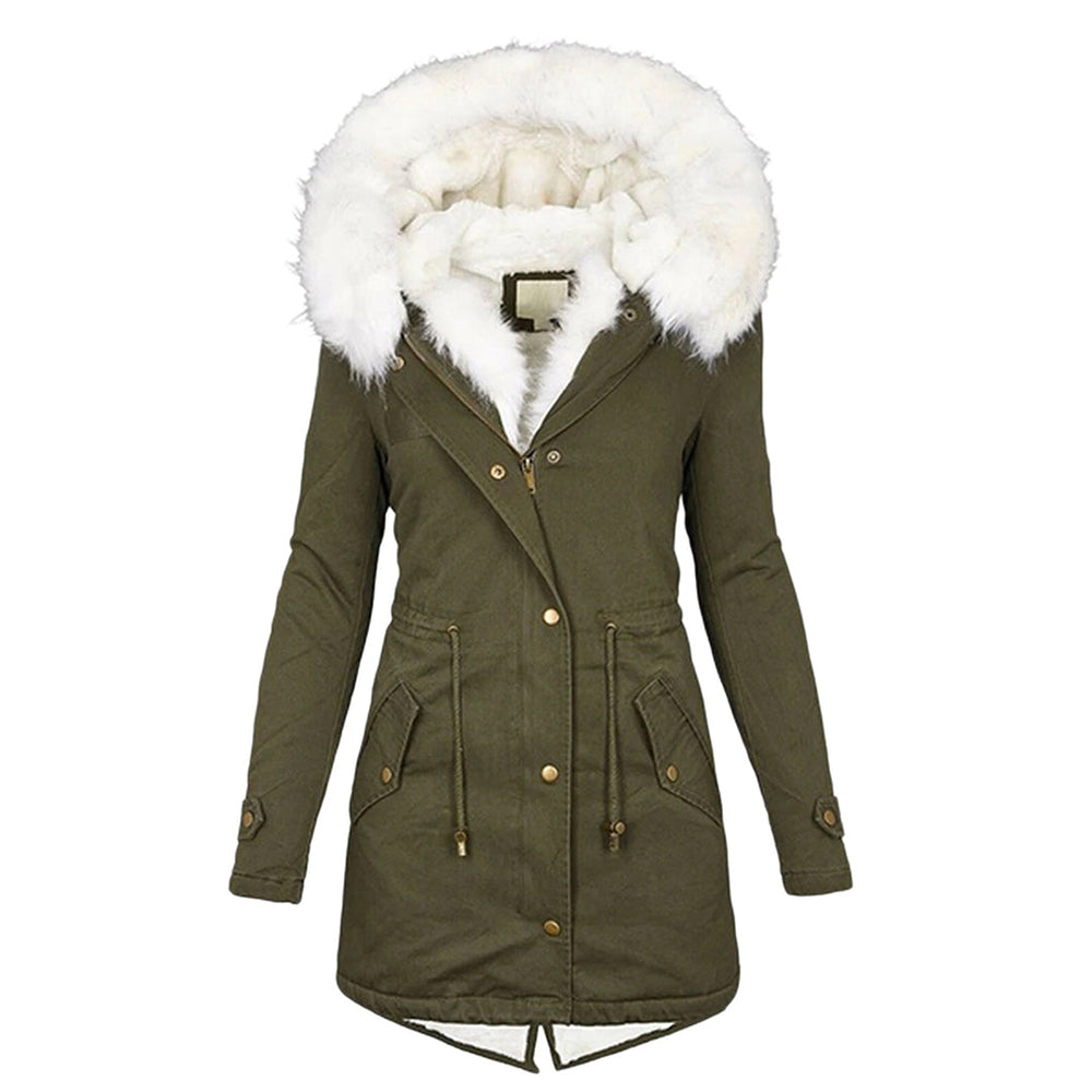 Blythe - Women's Fur Trim Parka Jacket