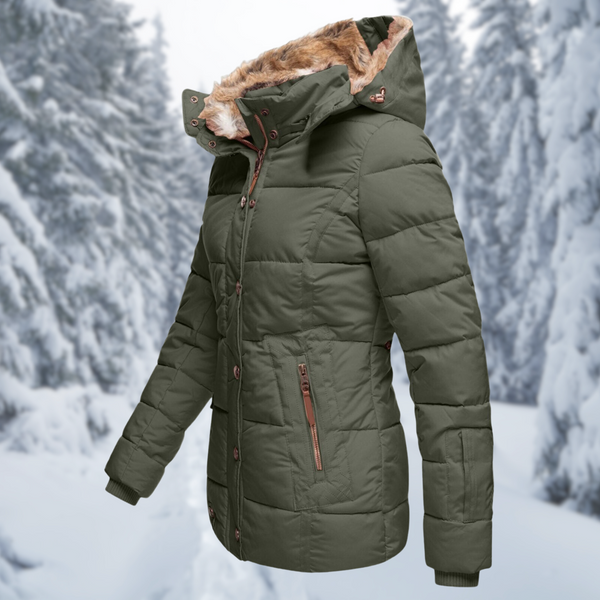 Briar - Women's Hooded Fur Lined Jacket