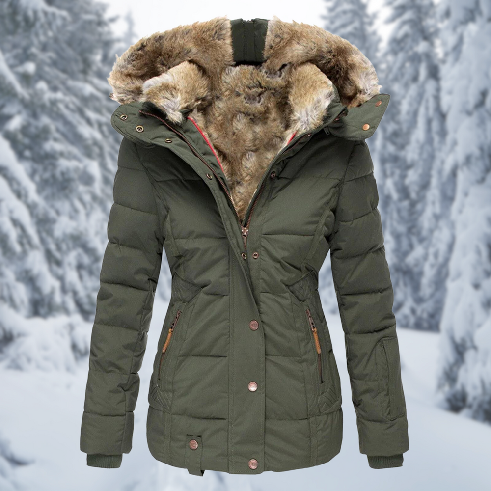 Briar - Women's Hooded Fur Lined Jacket