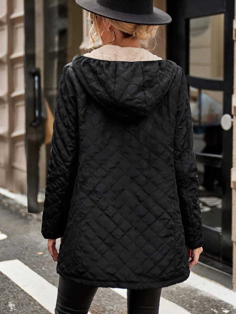 Camille - Women's Quilted Hooded Coat
