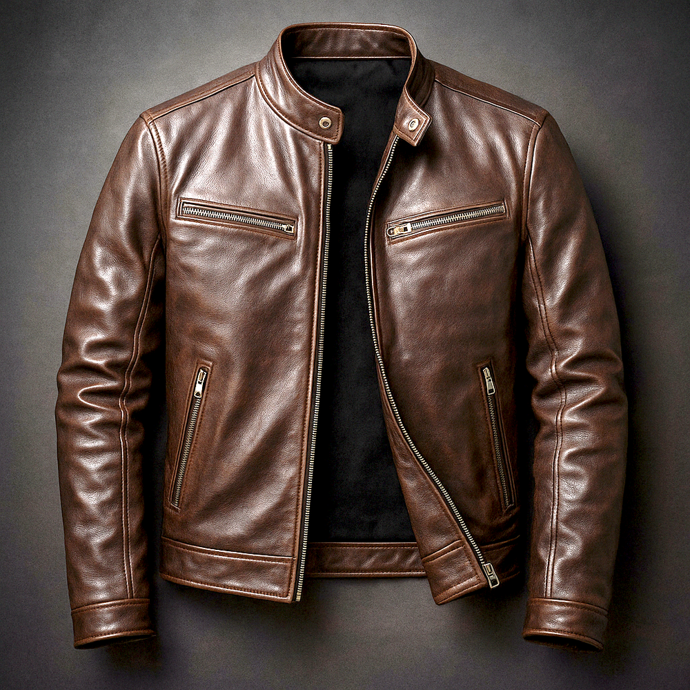 Casimir - Men's Leather Biker Jacket