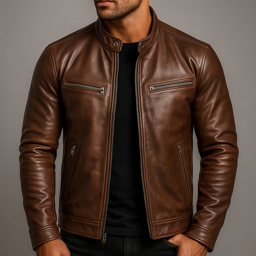 Casimir - Men's Leather Biker Jacket