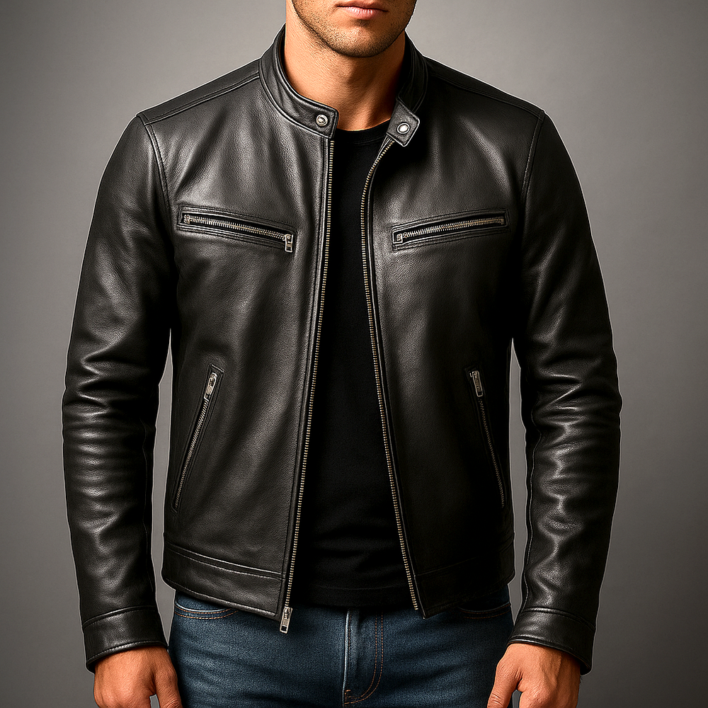 Casimir - Men's Leather Biker Jacket