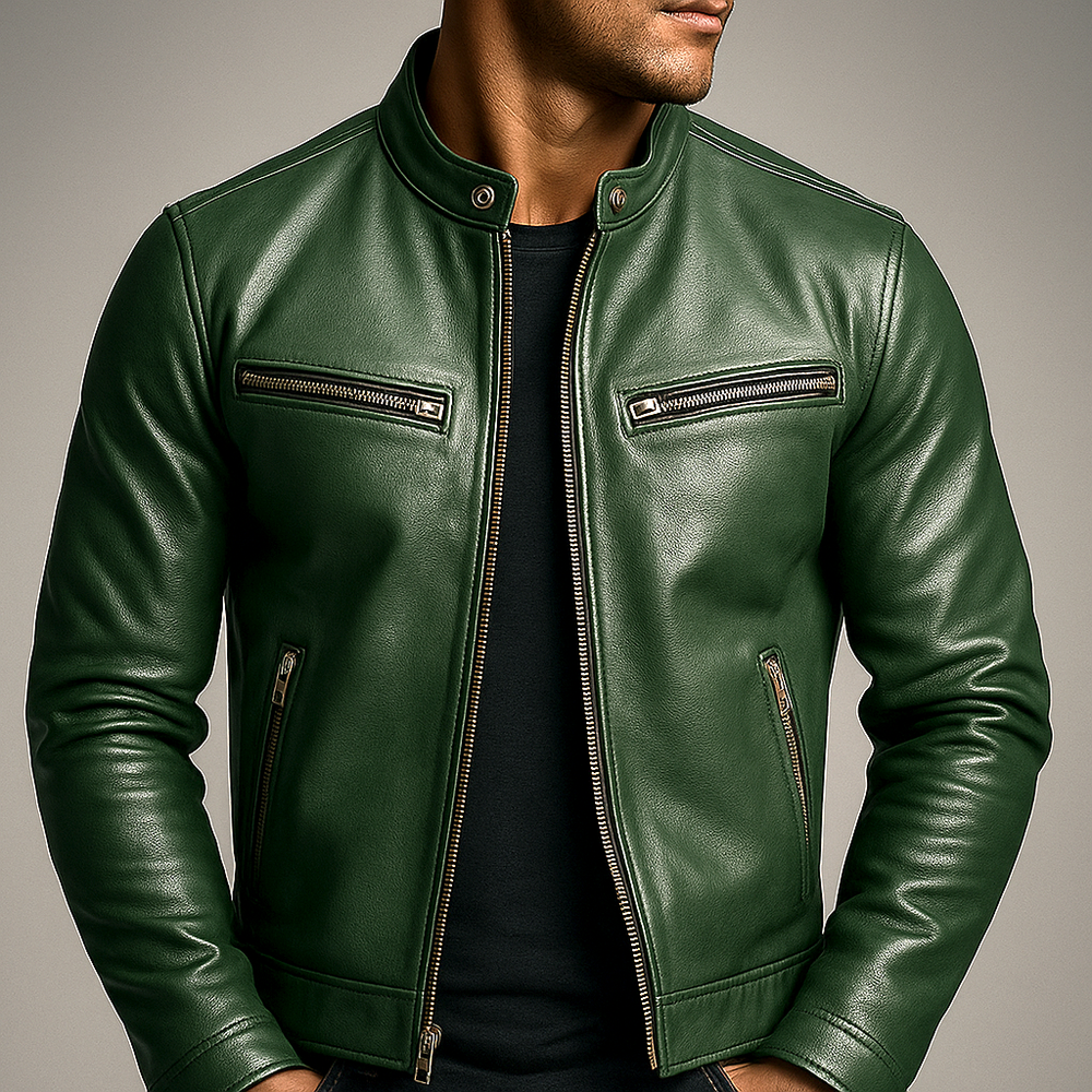 Casimir - Men's Leather Biker Jacket