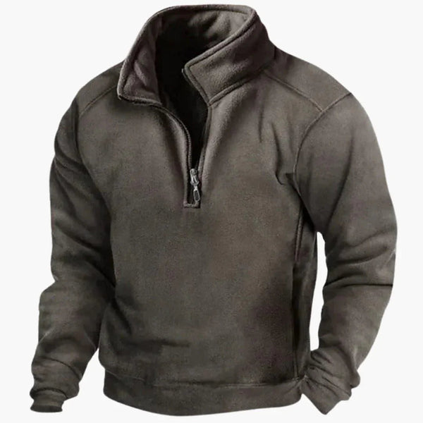 Caspian - Men's Quarter Zip Fleece Sweater