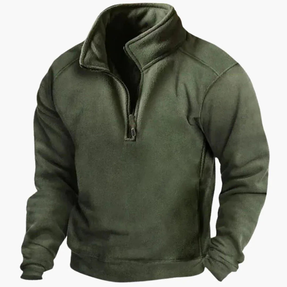 Caspian - Men's Quarter Zip Fleece Sweater