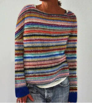 Clara - Women's Knit Crew Neck Sweater