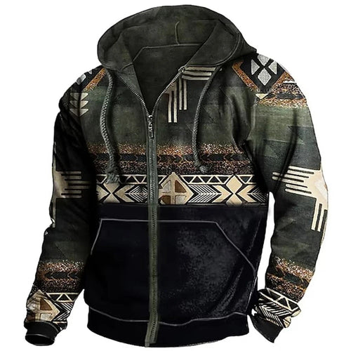 Clement - Men's Fleece Zip Up Sweater