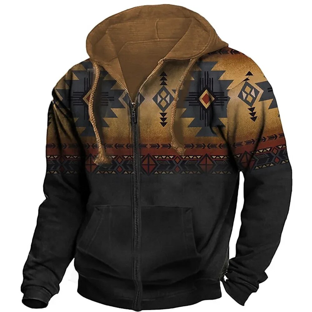 Clement - Men's Fleece Zip Up Sweater