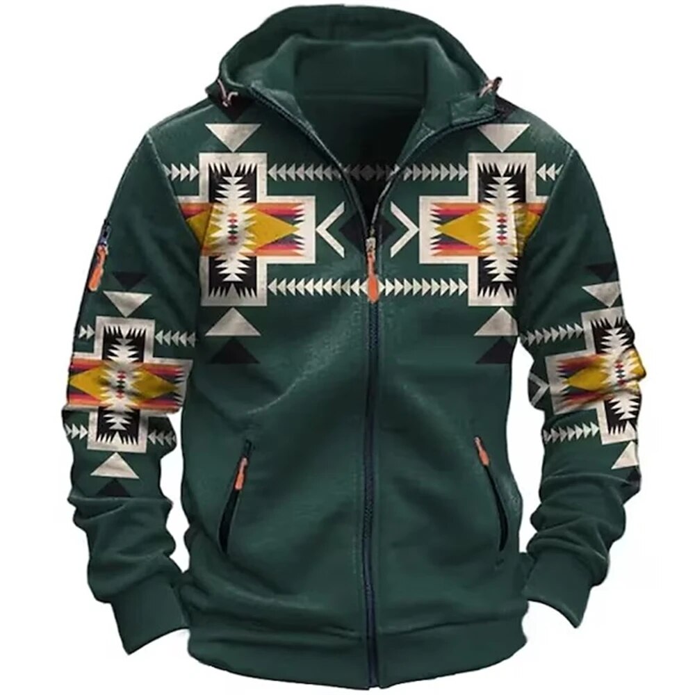 Clement - Men's Fleece Zip Up Sweater