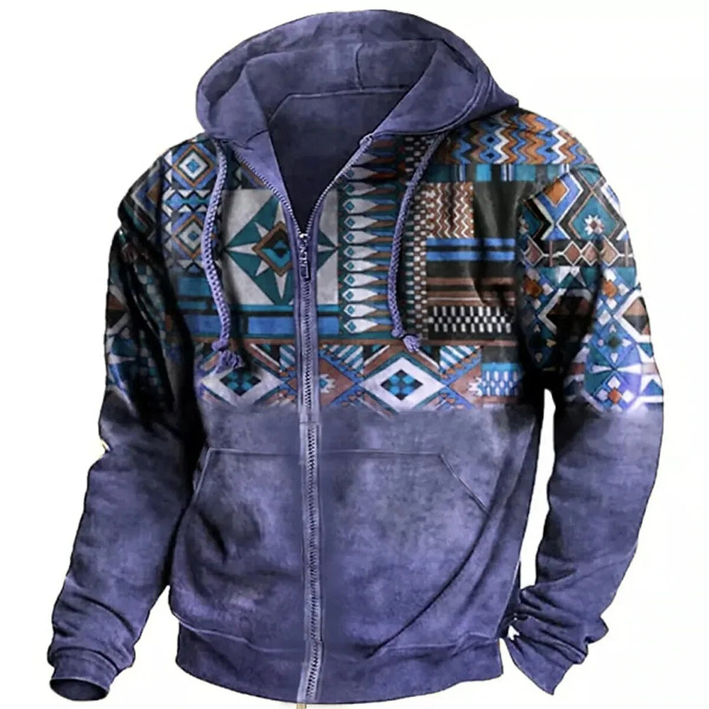 Clement - Men's Fleece Zip Up Sweater