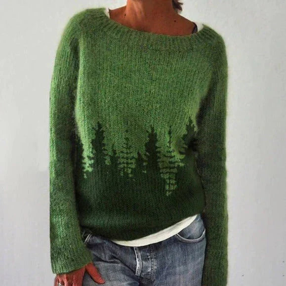 Colette - Women's Fair Isle Christmas Knit Sweater