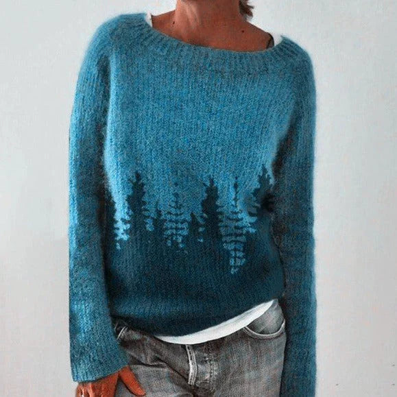Colette - Women's Fair Isle Christmas Knit Sweater