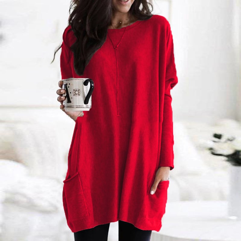 Constance - Women's Long Knit Sweater