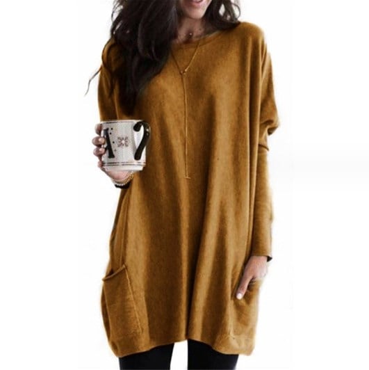 Constance - Women's Long Knit Sweater