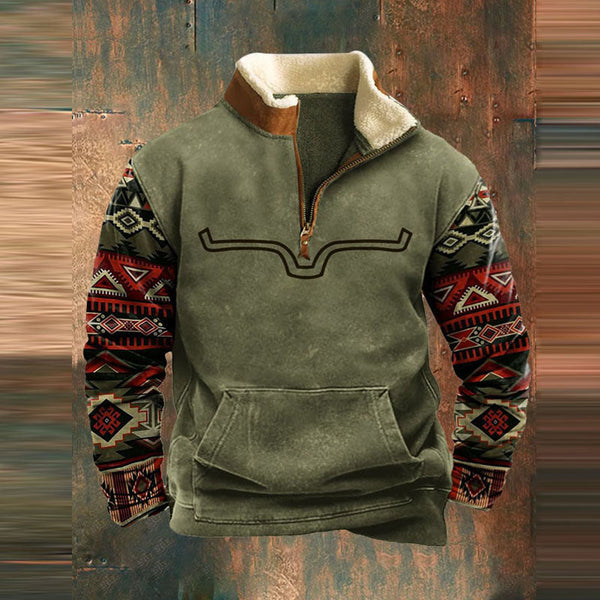 Desmond - Men's Knit Quarter Zip Sweater