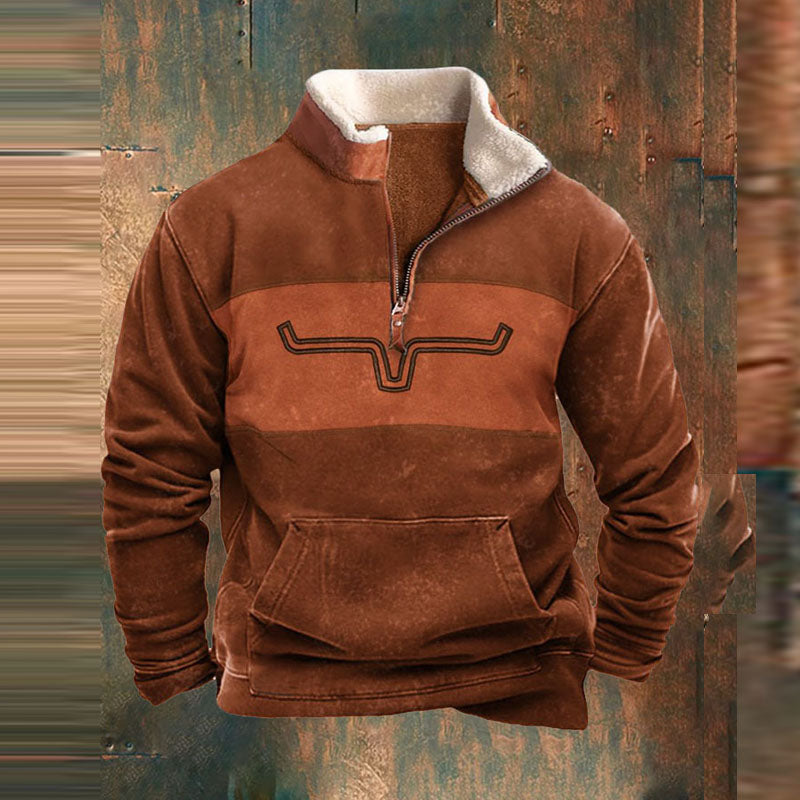 Desmond - Men's Knit Quarter Zip Sweater