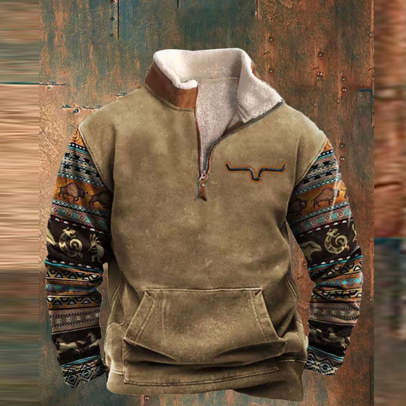 Desmond - Men's Knit Quarter Zip Sweater