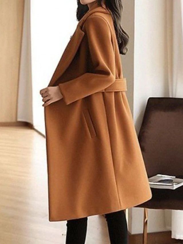 Dorothea - Women's Belted Winter Coat