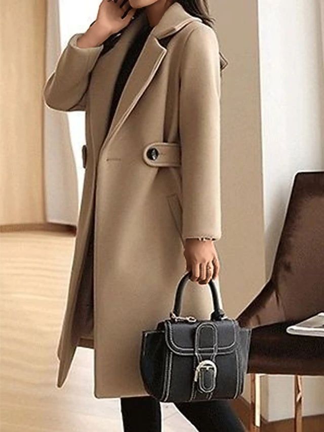 Dorothea - Women's Belted Winter Coat