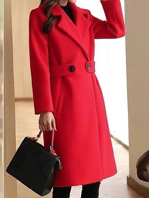 Dorothea - Women's Belted Winter Coat