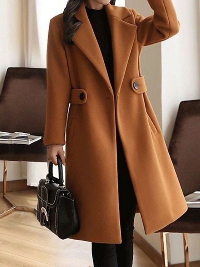 Dorothea - Women's Belted Winter Coat