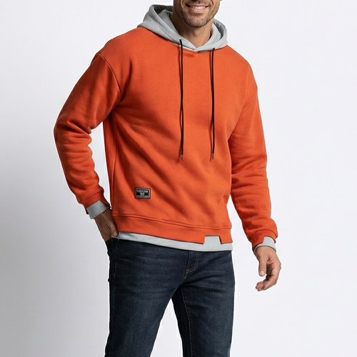 Edmund - Men's Fleece Pullover Hoodie