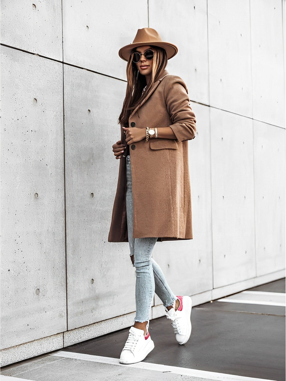 Ellery - Women's Long Double Breasted Coat