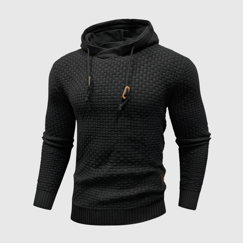 Emeric - Men's Knit Pullover Hoodie