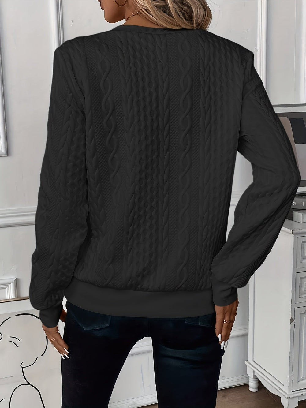 Esme - Women's Knit Zip Up Sweater
