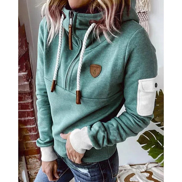 Eulalia - Women's Oversized Crew Neck Sweater