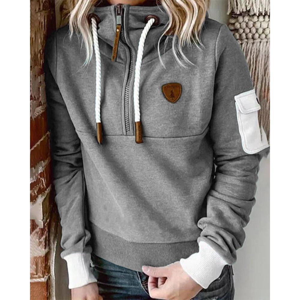Eulalia - Women's Oversized Crew Neck Sweater