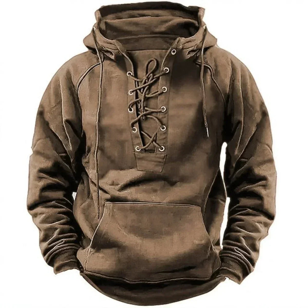 Everett - Men's Pullover Vintage Hoodie
