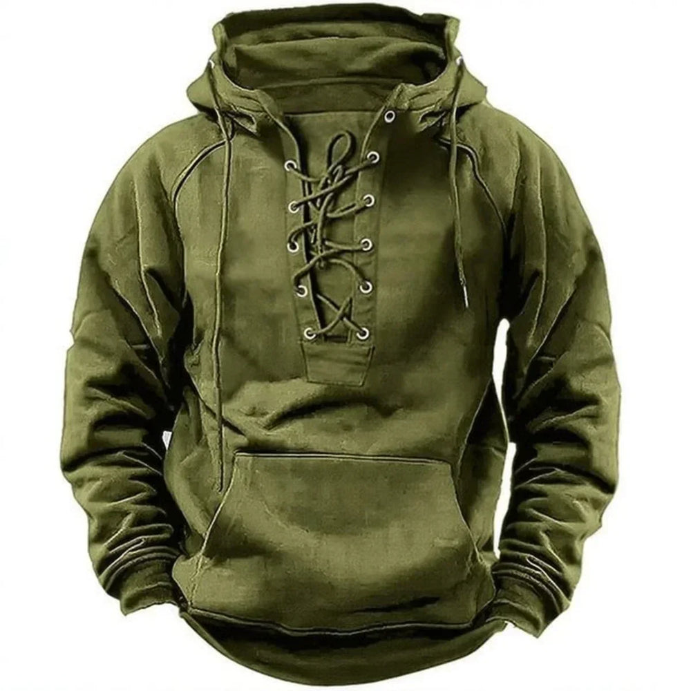 Everett - Men's Pullover Vintage Hoodie