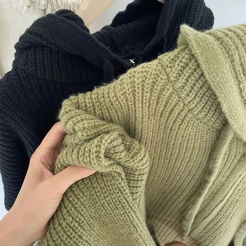 Everly - Women's Zip Up Hooded Cardigan