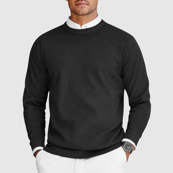 Ezra - Men's Knit Crew Neck Sweater