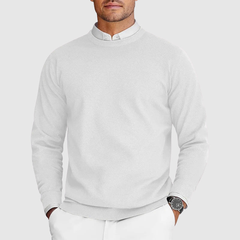 Ezra - Men's Knit Crew Neck Sweater